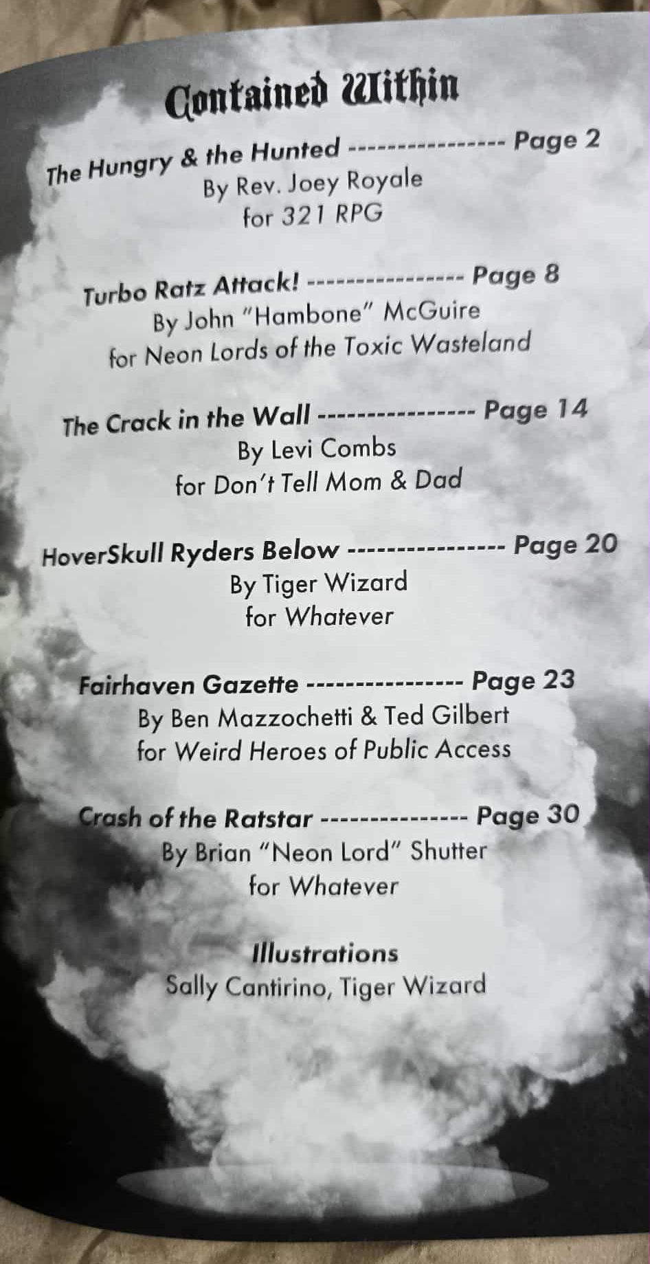 Sewer Rats Indie TTRPG Anthology 2025